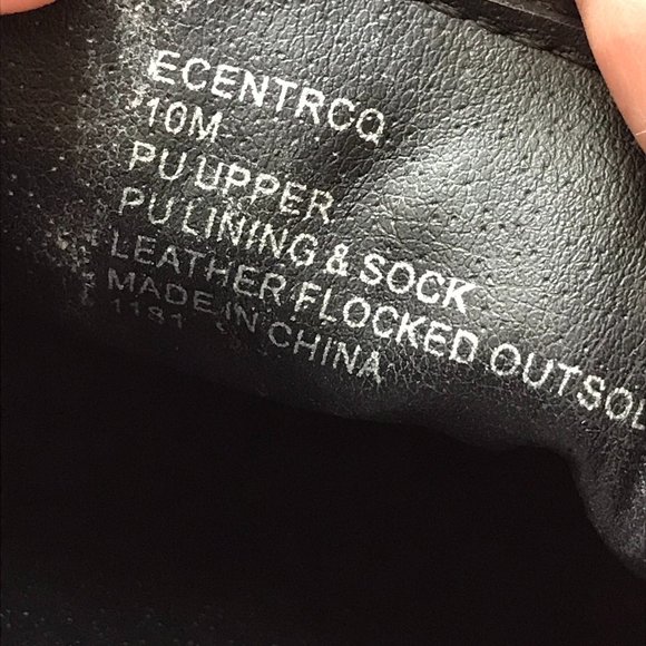 Steve Madden "ECENTRI-Q" Black - Size 9 - Picture 6 of 9